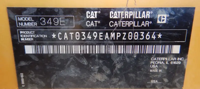 2012 Caterpillar 349E photo 108