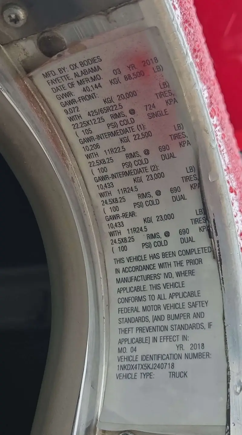 2019 Kenworth T800 photo 99