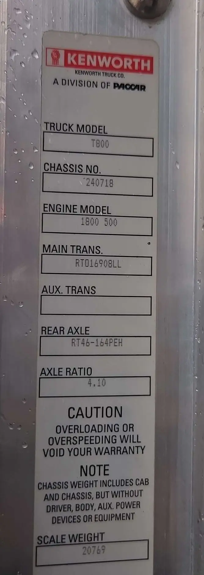 2019 Kenworth T800 photo 100