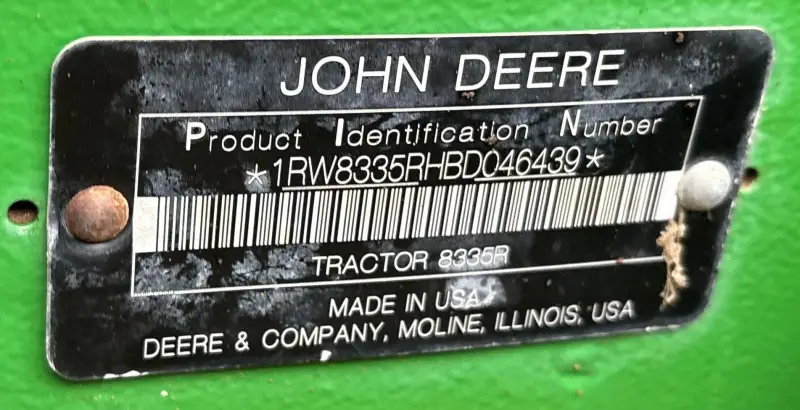 2011 John Deere 8335R photo 69