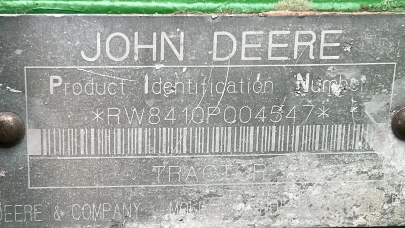 2000 John Deere 8410 photo 47