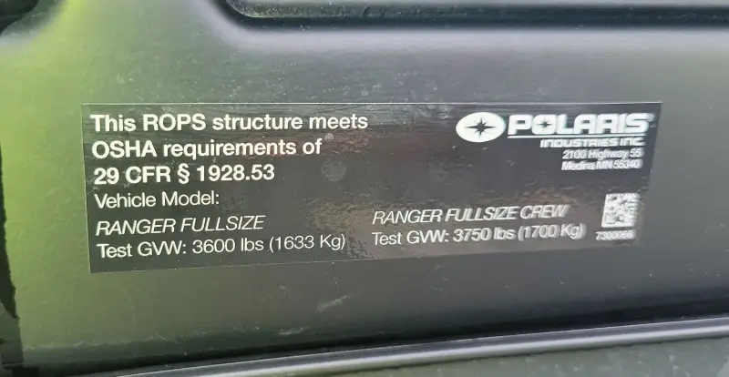 2022 Polaris Ranger XP 1000 photo 61